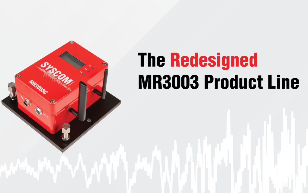 Leader in vibration and seismic monitoring devices launches redesigned flagship motion recording product line