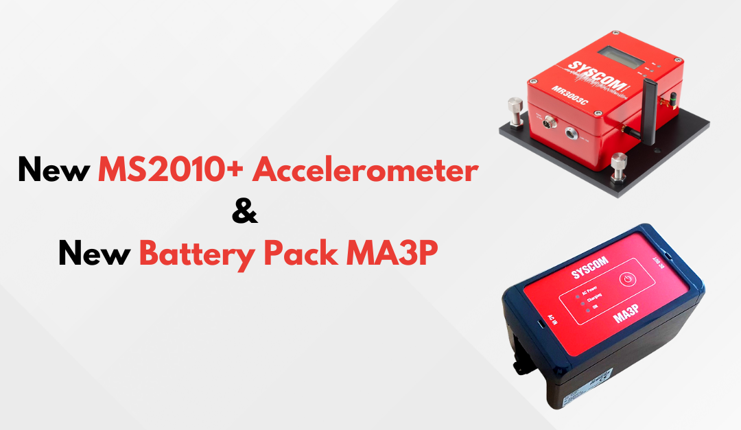 New MS2010+ Accelerometer and New Battery Pack MA3P