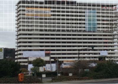 Demolition monitoring, Bonn Center, Bonn, Germany